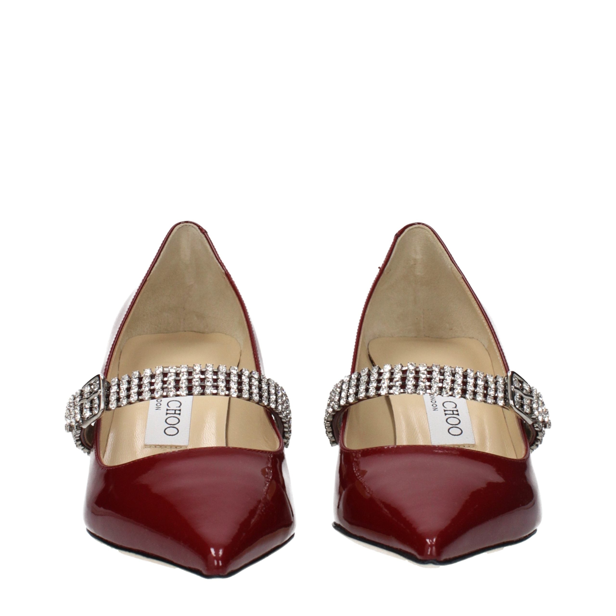 Step into the allure of haute couture with Jimmy Choo's Red Leather High Heel Pumps, a masterpiece of craftsmanship that embodies elegance and sophistication for every occasion.