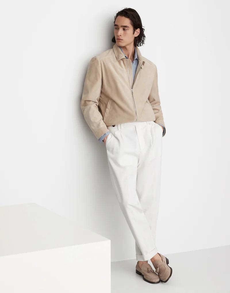 Brunello Cucinelli Natural Linen Shirt