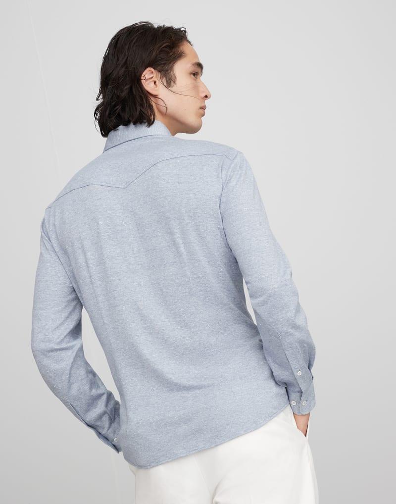 Brunello Cucinelli Natural Linen Shirt