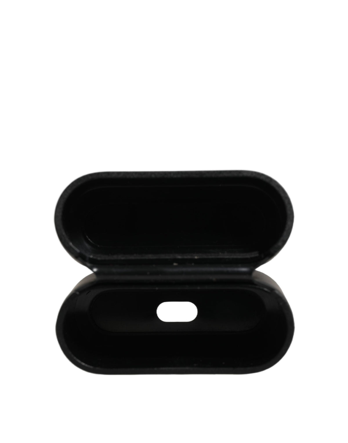 Dolce & Gabbana Black PVC Embossed Logo Airpods Case - Luxury