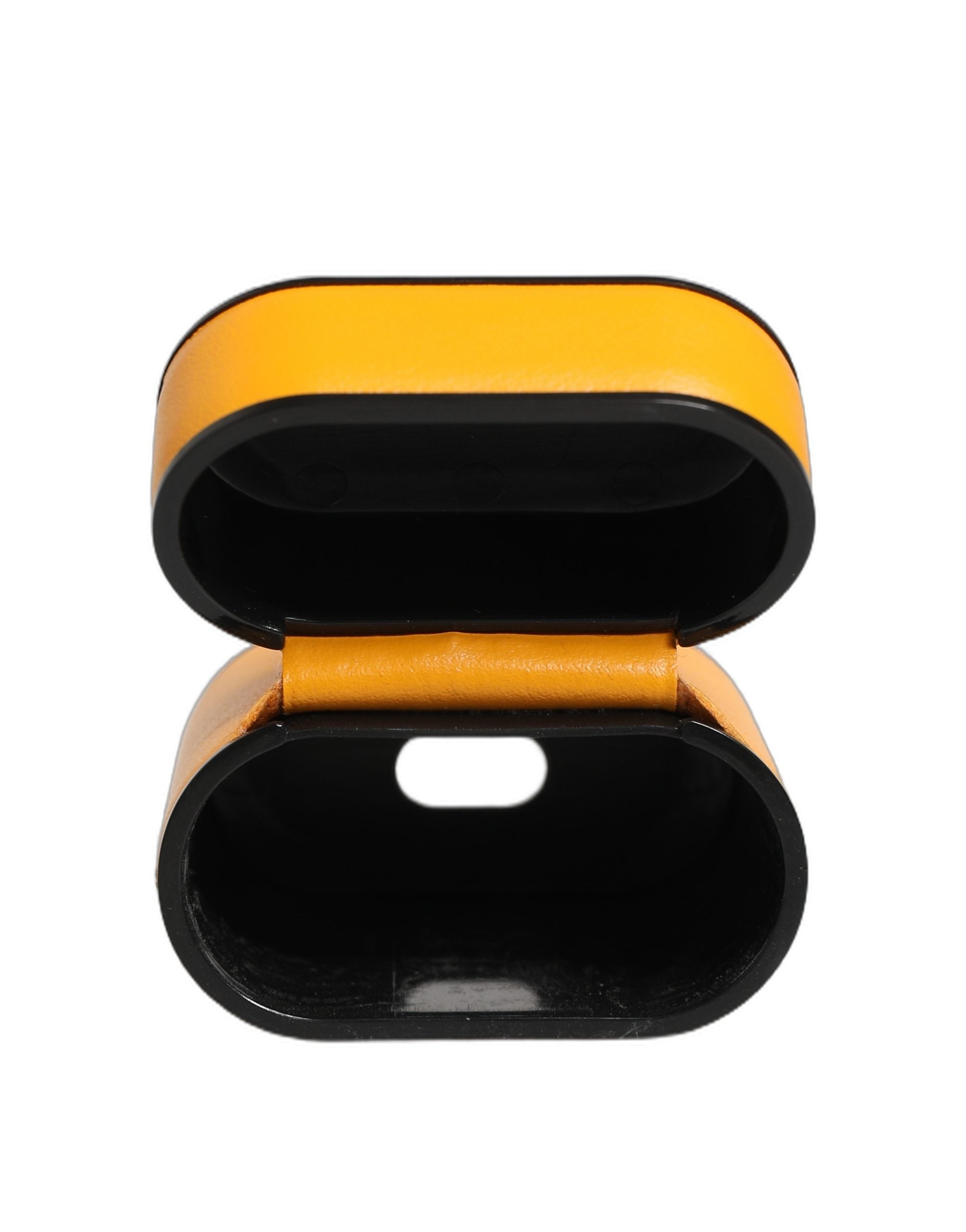 Dolce & Gabbana Yellow Calf Leather AirPods Case - Luxury Accessory