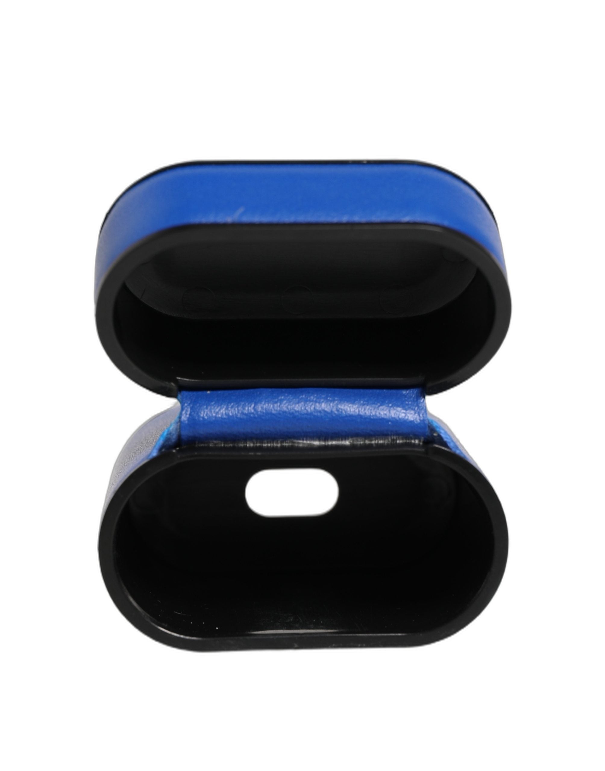 Dolce & Gabbana Blue Calf Leather AirPods Case - Luxury Accessory