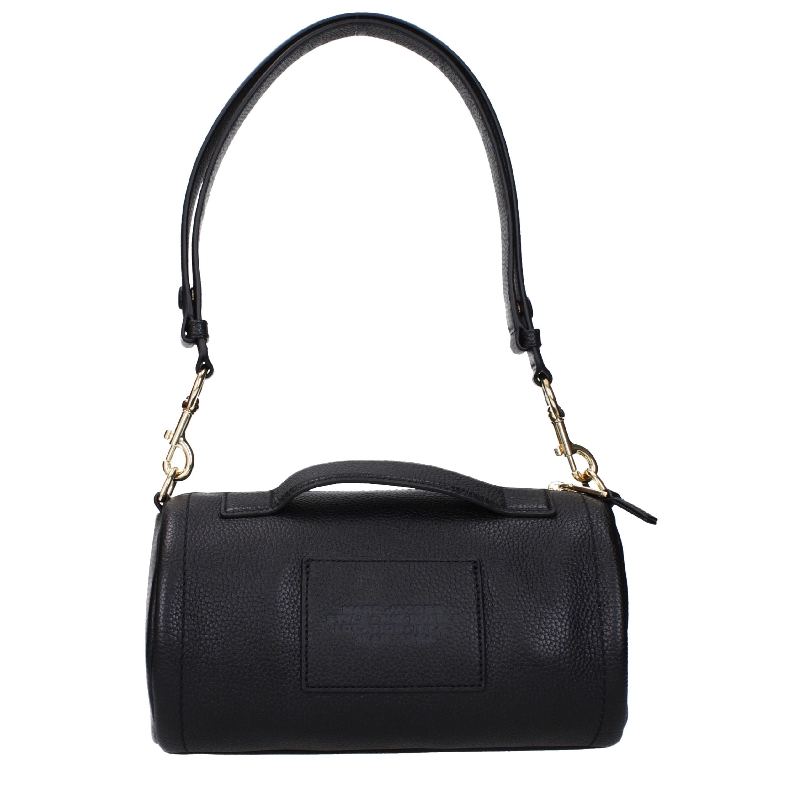 Discover the Marc Jacobs Black Leather Handbag, a luxurious blend of exquisite craftsmanship and timeless elegance, perfect for elevating any ensemble.