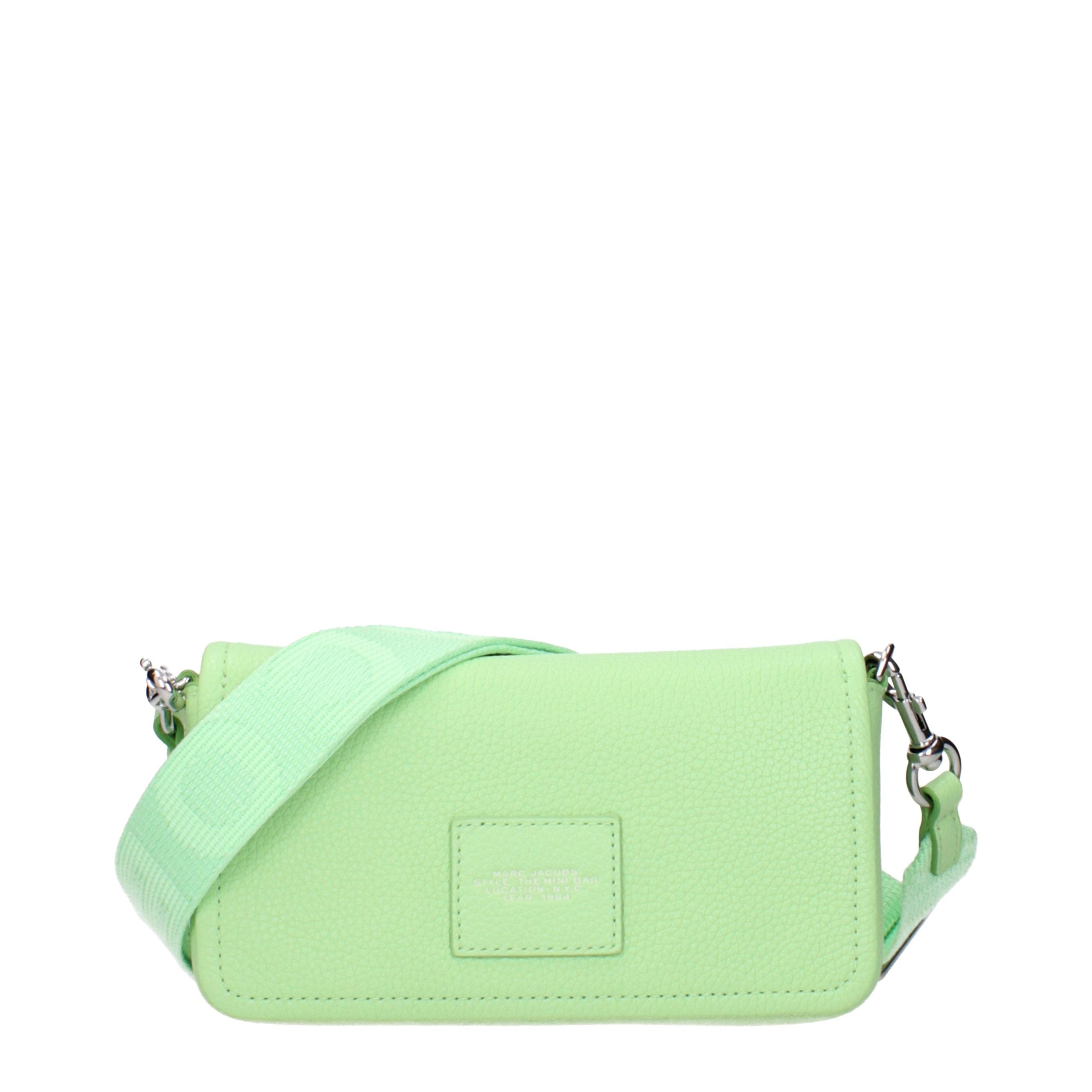 Discover the Marc Jacobs Green Leather Crossbody Bag, an epitome of artisanal luxury and contemporary elegance, perfect for the discerning connoisseur of style.