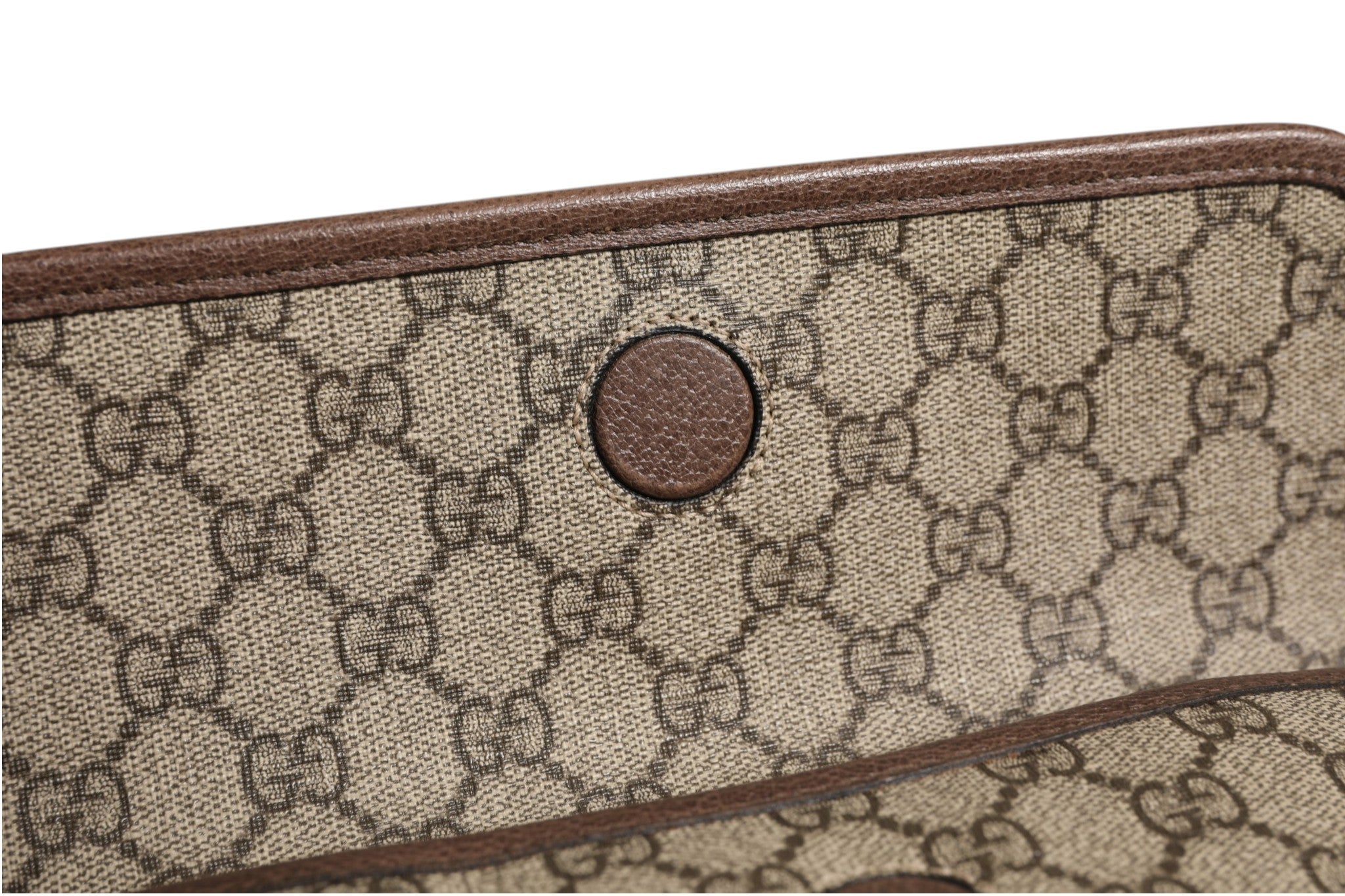 Gucci Supreme Monogram Neo Vintage Web Belt Bag - Designer Luxury