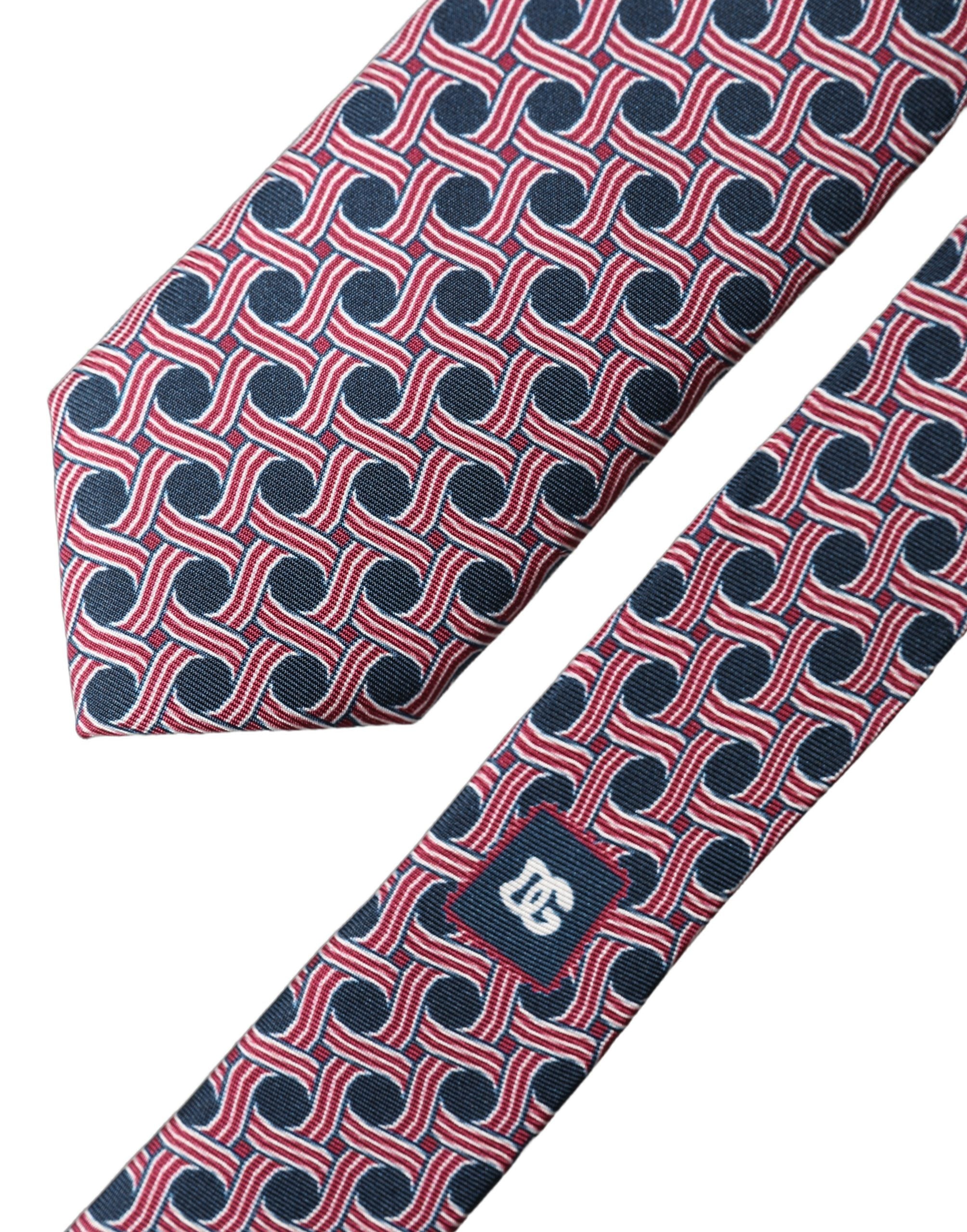 Dolce & Gabbana Multicolor Silk Necktie - Timeless Elegance