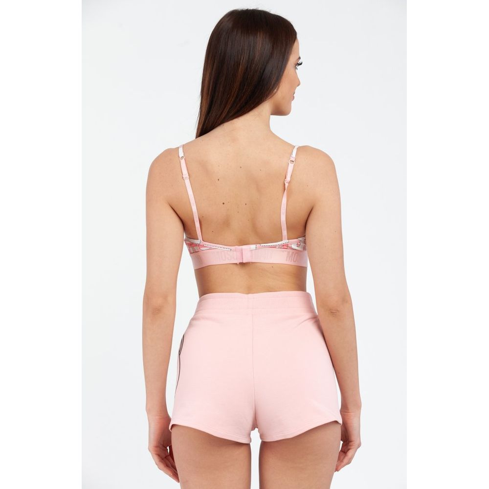 Moschino Multicolor Cotton Bra - Embrace Luxury and Comfort