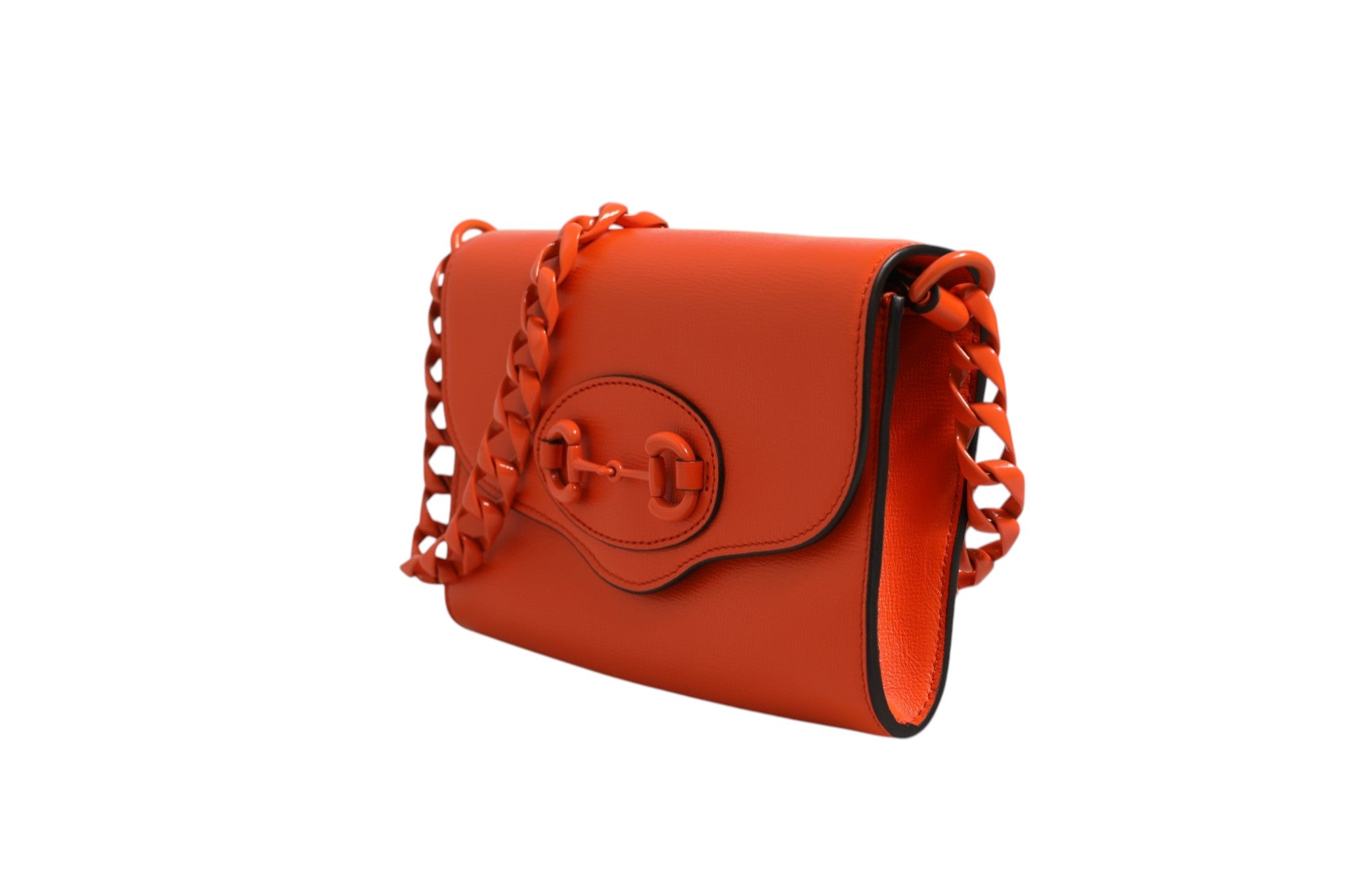 Gucci Horsebit 1955 Enamel Mini Shoulder Bag - Artisanal Luxury