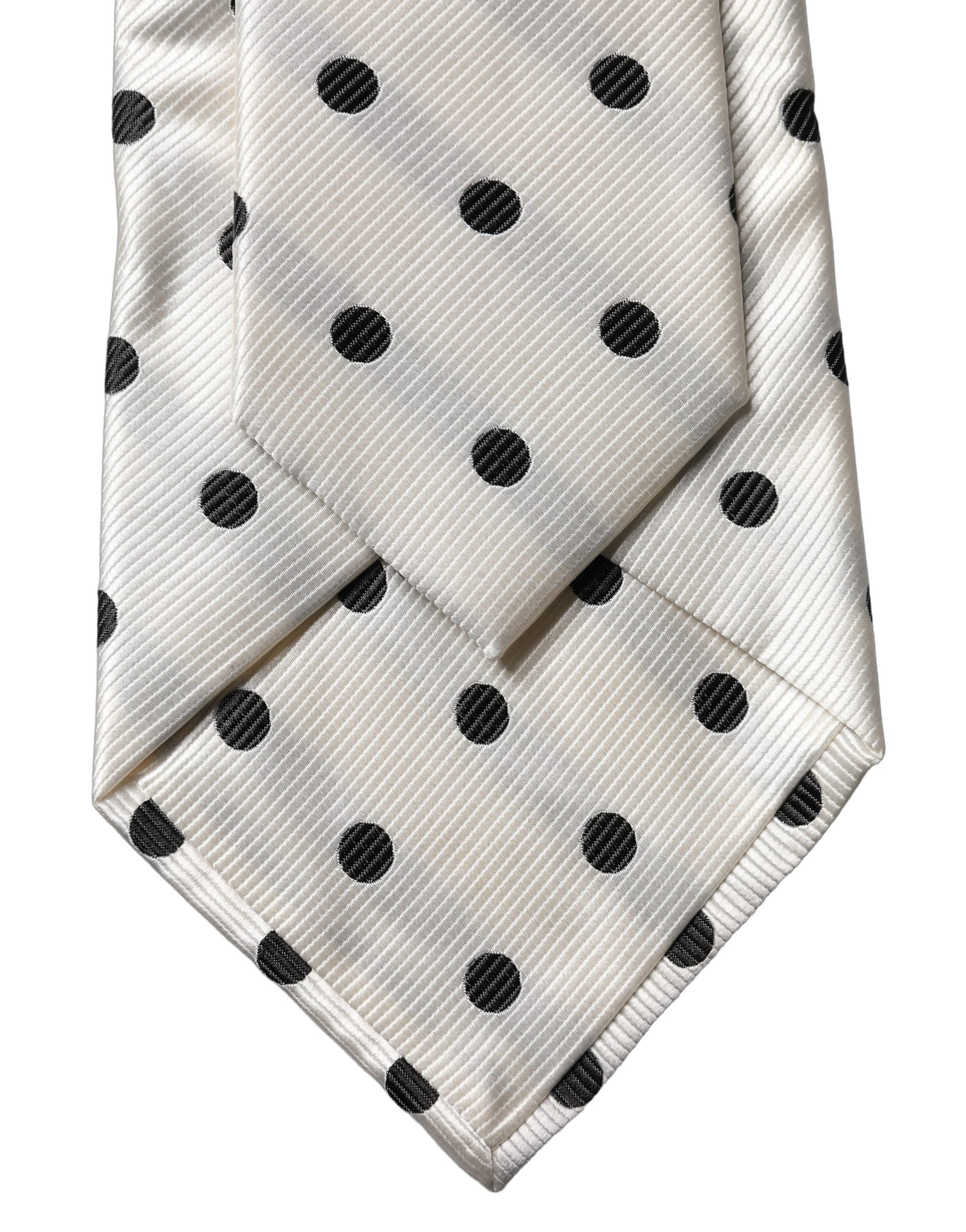 Dolce & Gabbana Silk Adjustable Necktie - Timeless Elegance