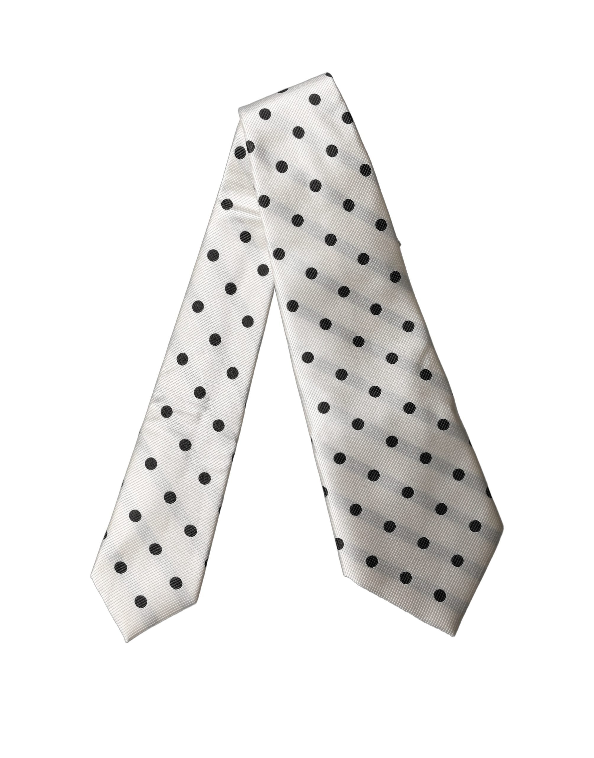 Dolce & Gabbana Silk Adjustable Necktie - Timeless Elegance