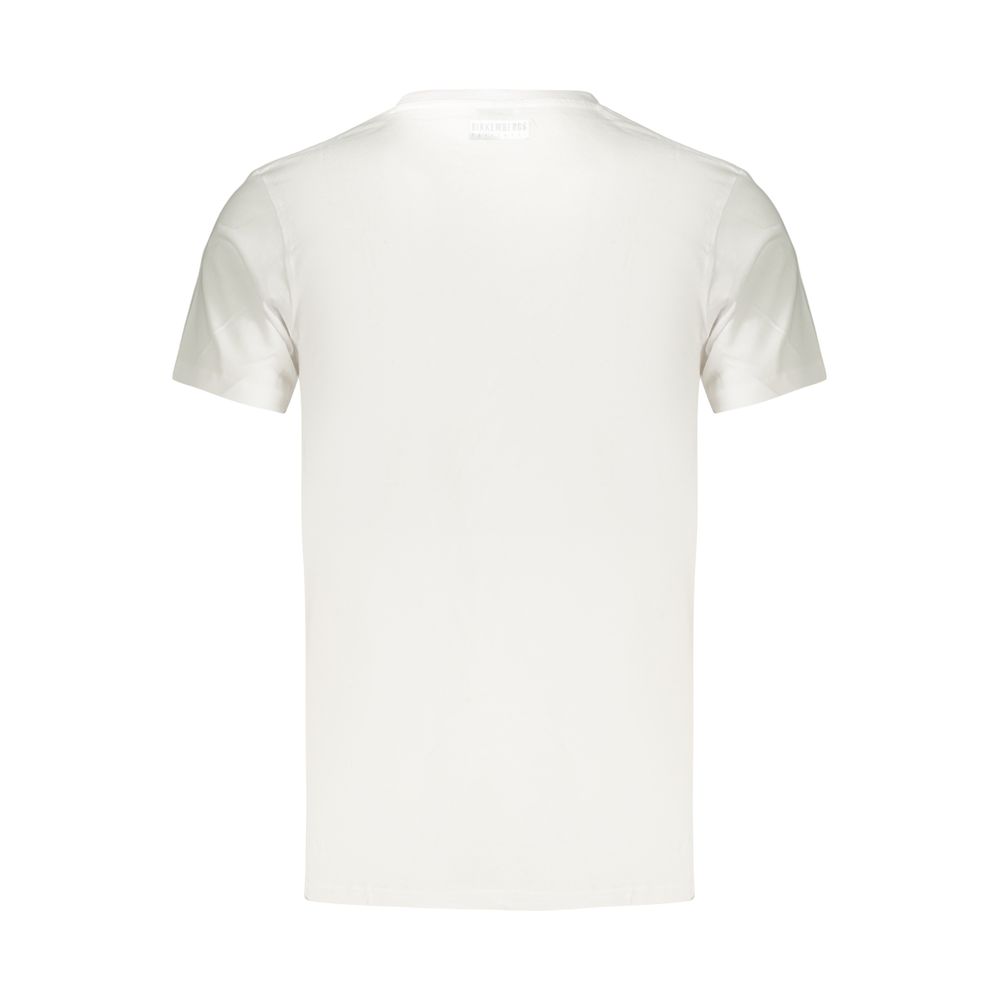 Bikkembergs White Cotton T-Shirt