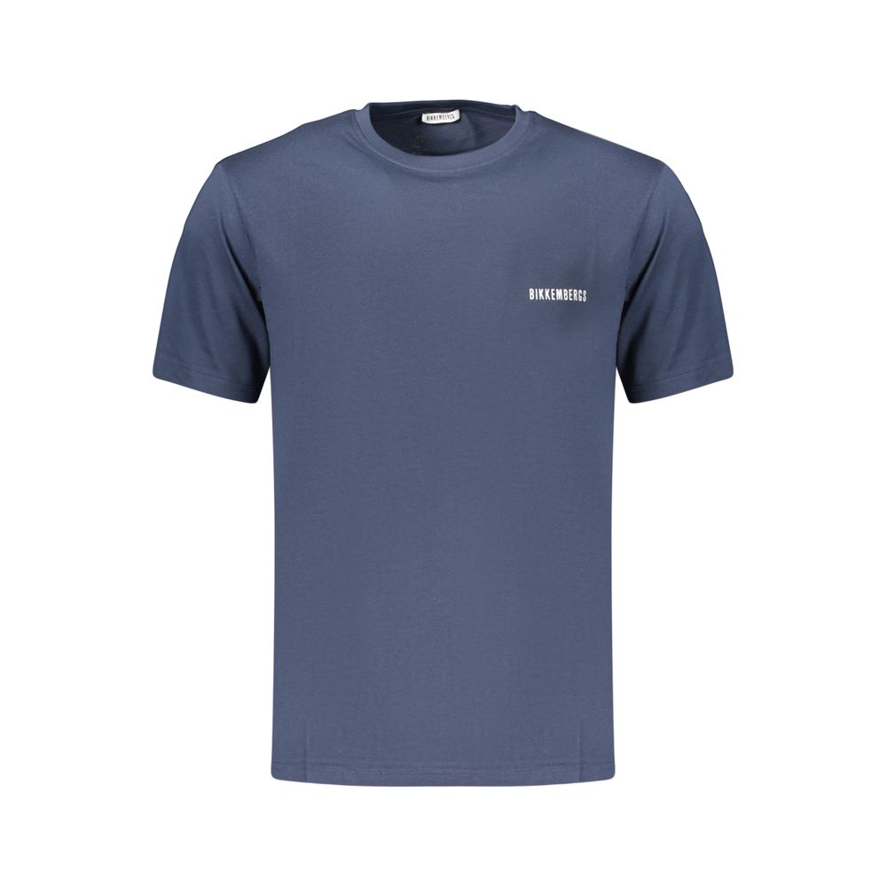 Bikkembergs Blue Cotton T-Shirt