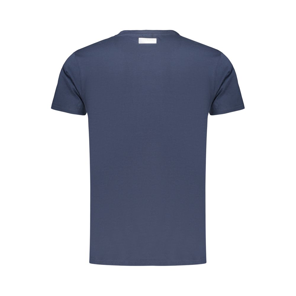 Bikkembergs Blue Cotton T-Shirt | Designer Luxury Essential