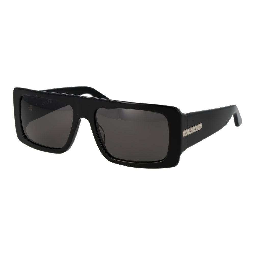 GCDS Black Acetate Sunglasses - Designer Luxury Eyewear
