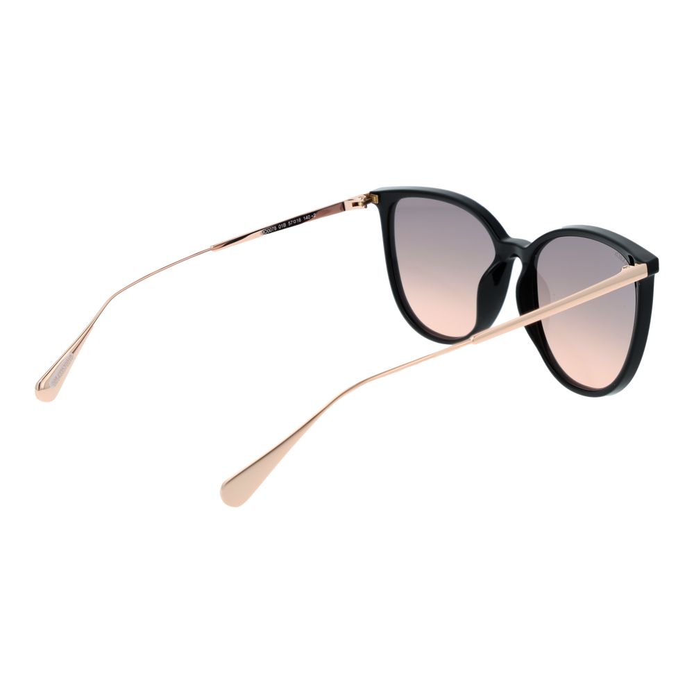 Discover the Max & Co Black Plastic Sunglasses, where exquisite craftsmanship meets timeless elegance, perfect for those who embrace luxury and sophistication.