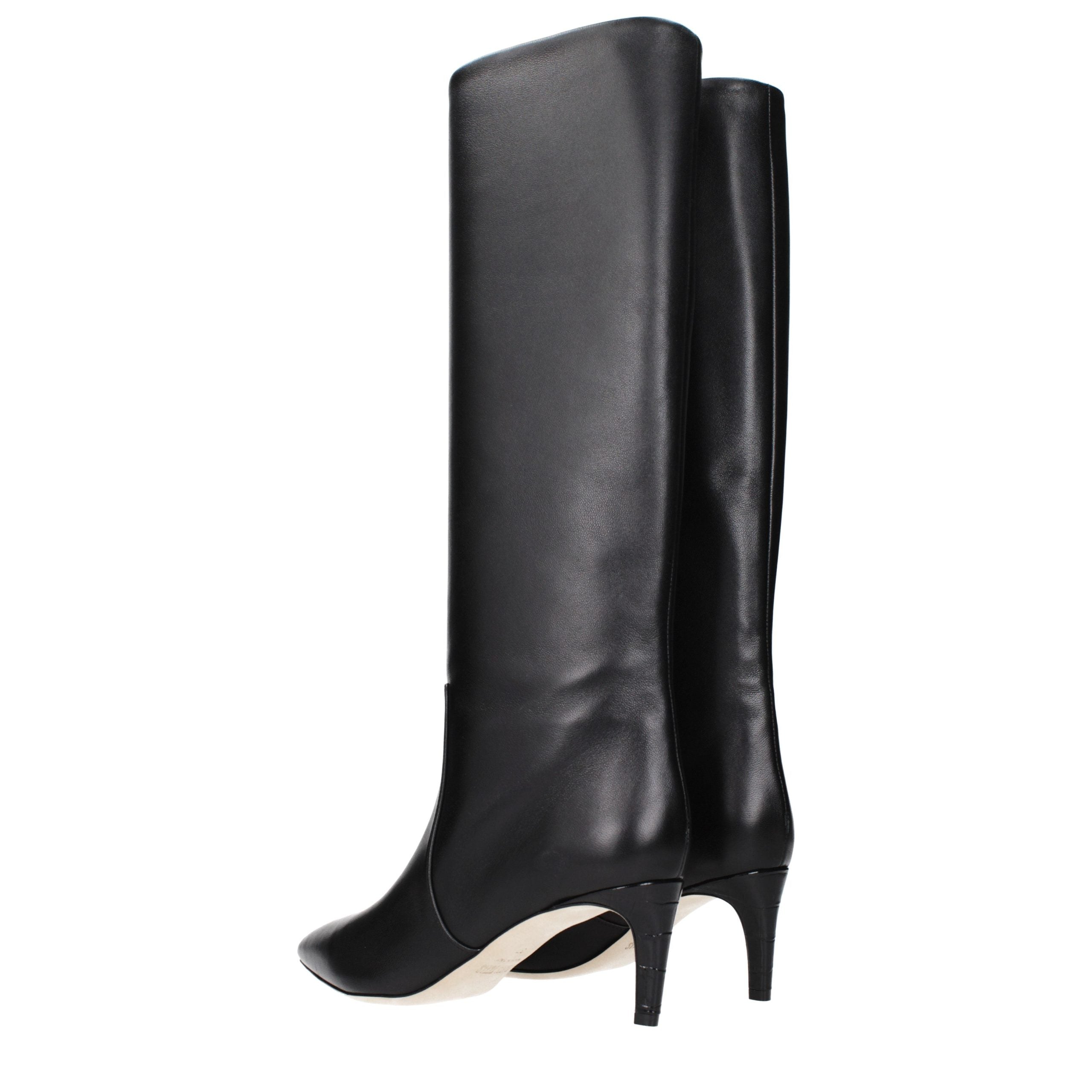 Discover the Paris Texas Black Leather Ankle Boots, where exquisite craftsmanship meets intentional distressing, embodying timeless luxury for the discerning fashion connoisseur.