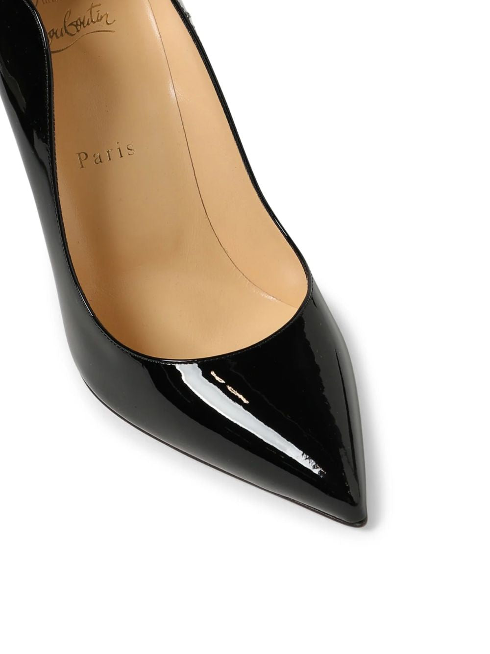 Step into a world of elegance with Christian Louboutin's Hot Chick Pumps, crafted from exquisite patent leather, embodying luxury and sophistication for every occasion.