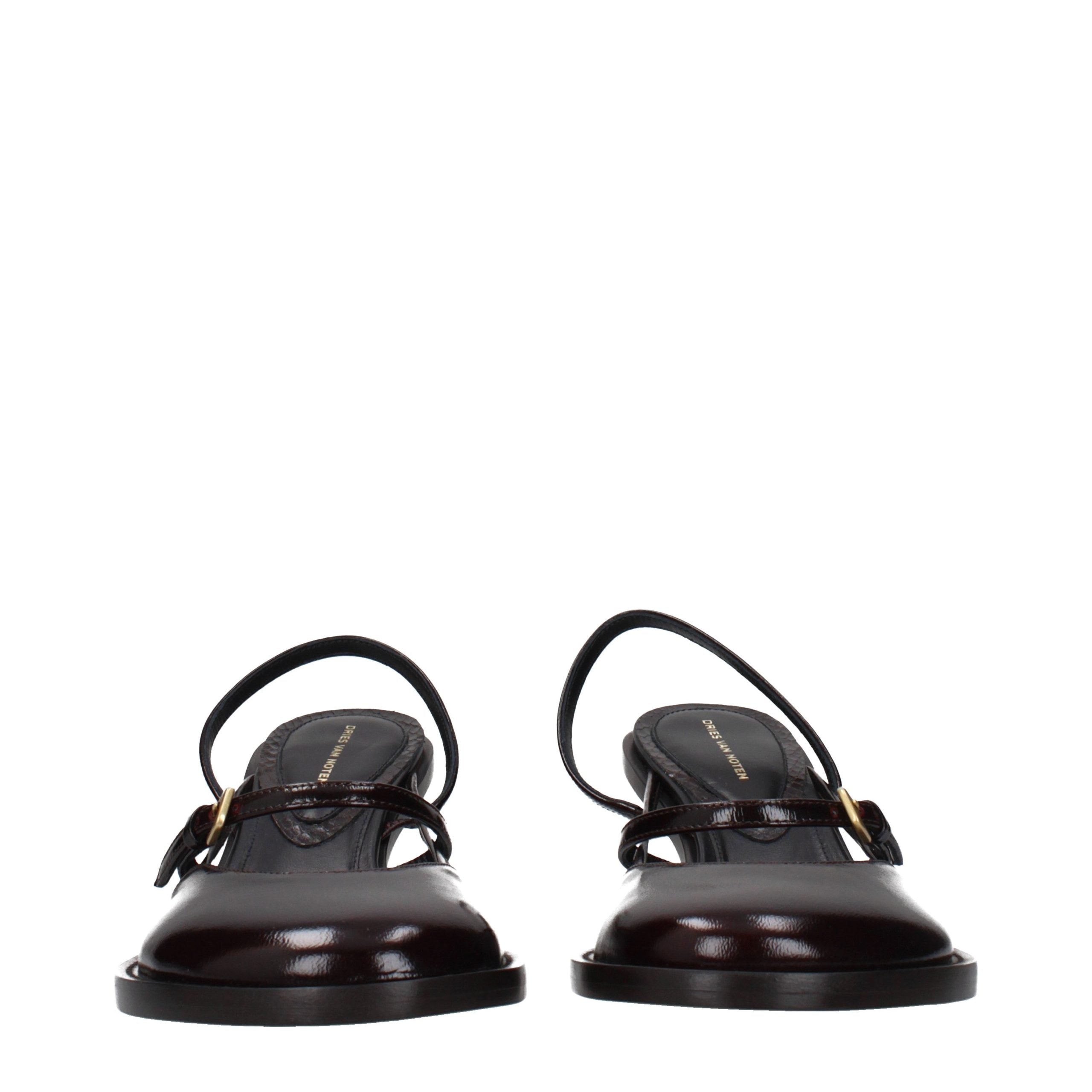 Experience the exquisite Dries Van Noten Brown Leather Sandals, where luxurious craftsmanship meets timeless elegance, perfect for every refined occasion.