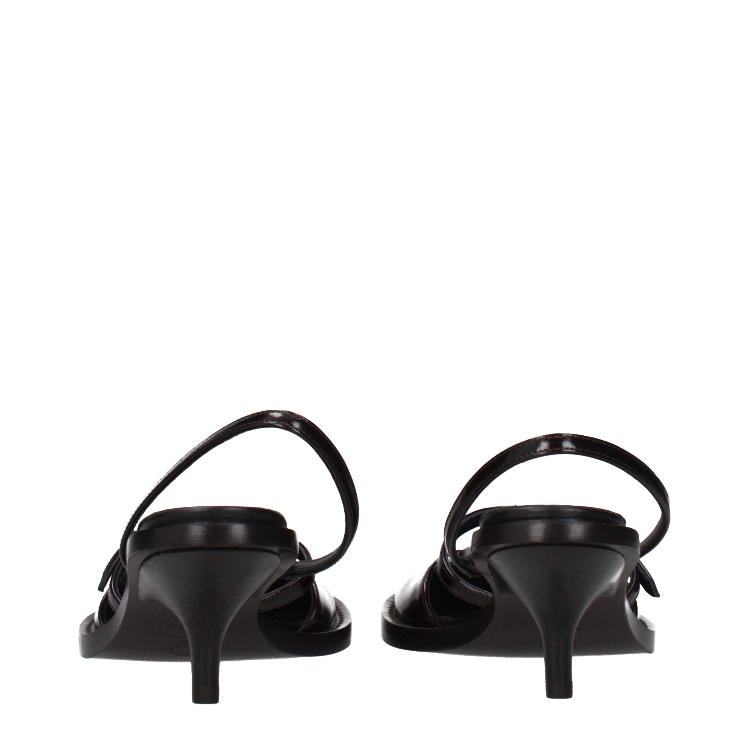 Indulge in the exquisite Dries Van Noten Brown Leather Sandals, where luxurious craftsmanship meets timeless elegance, perfect for the discerning connoisseur.