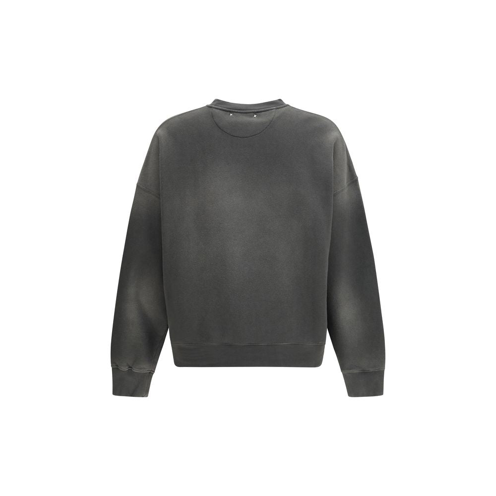 Golden Goose Gray Cotton Sweatshirt - Unisex Luxury Essential