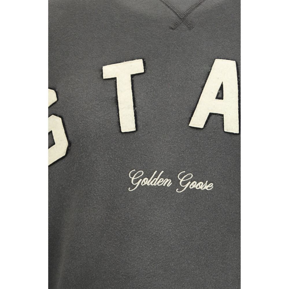 Golden Goose Gray Cotton Sweatshirt - Timeless Luxury Redefined
