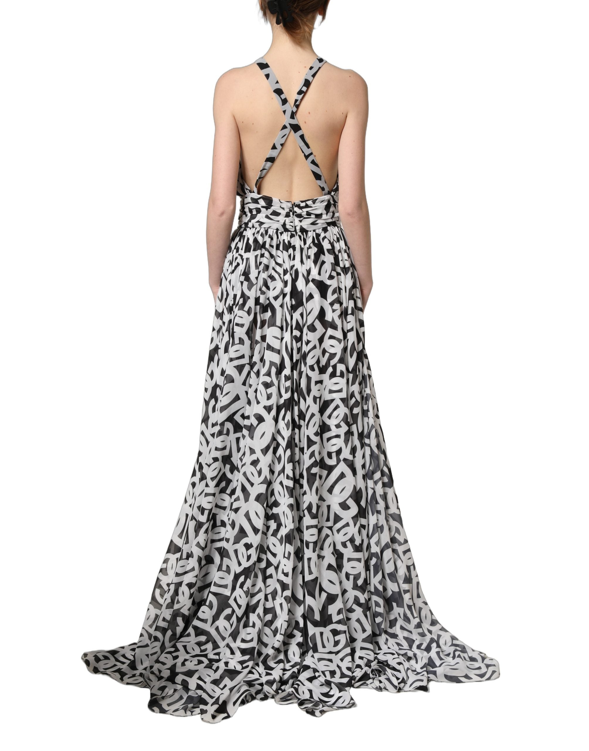 Dolce & Gabbana Maxi Dress - Timeless Elegance in Silk & Polyester