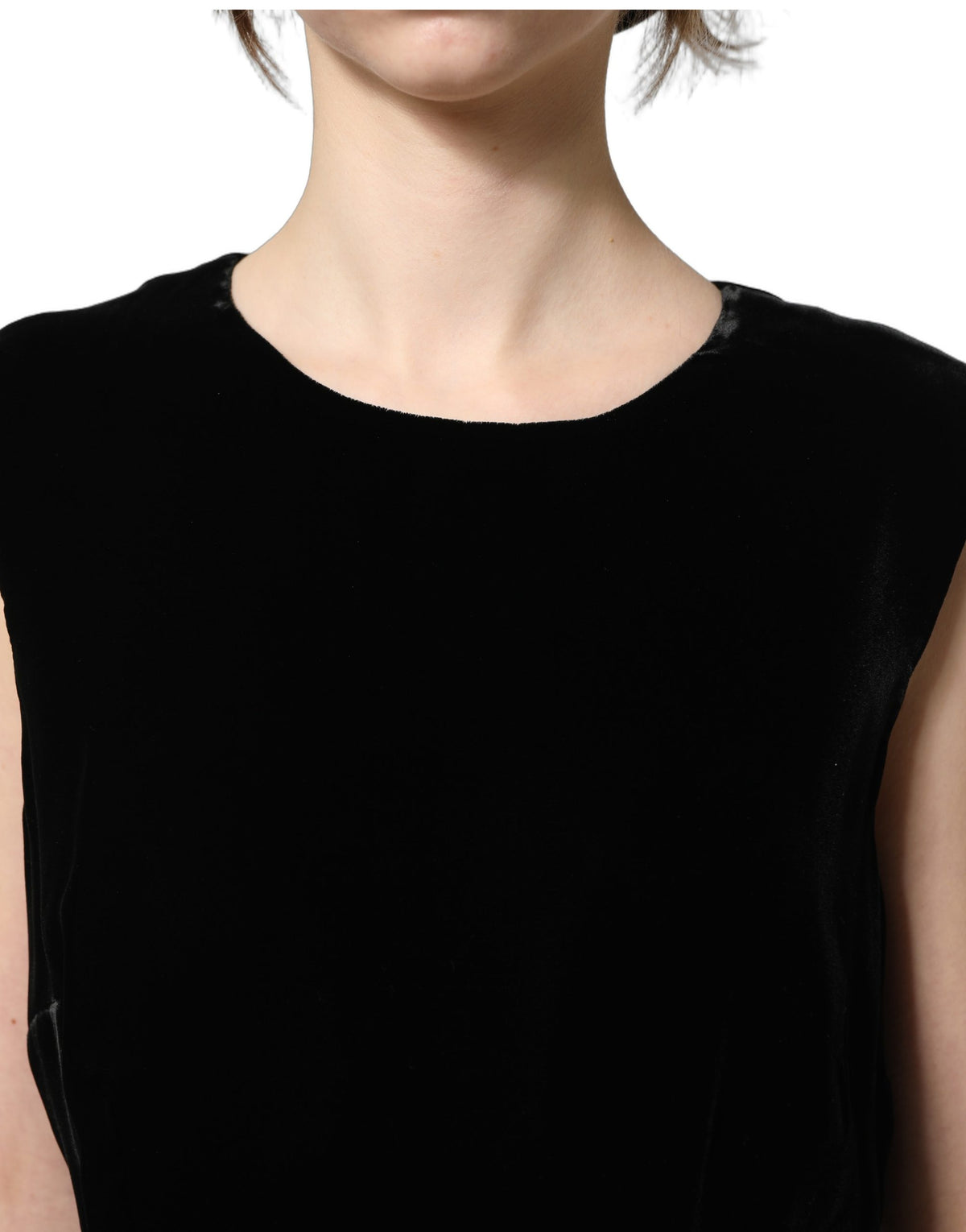 Dolce & Gabbana Black Velvet Gown - Exquisite Luxury Elegance