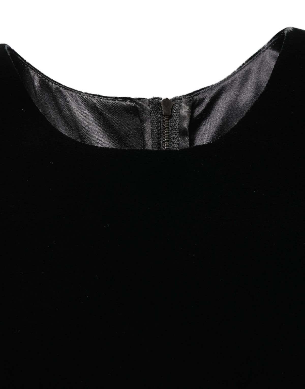 Dolce & Gabbana Black Velvet Floor Length Gown - Exquisite Luxury