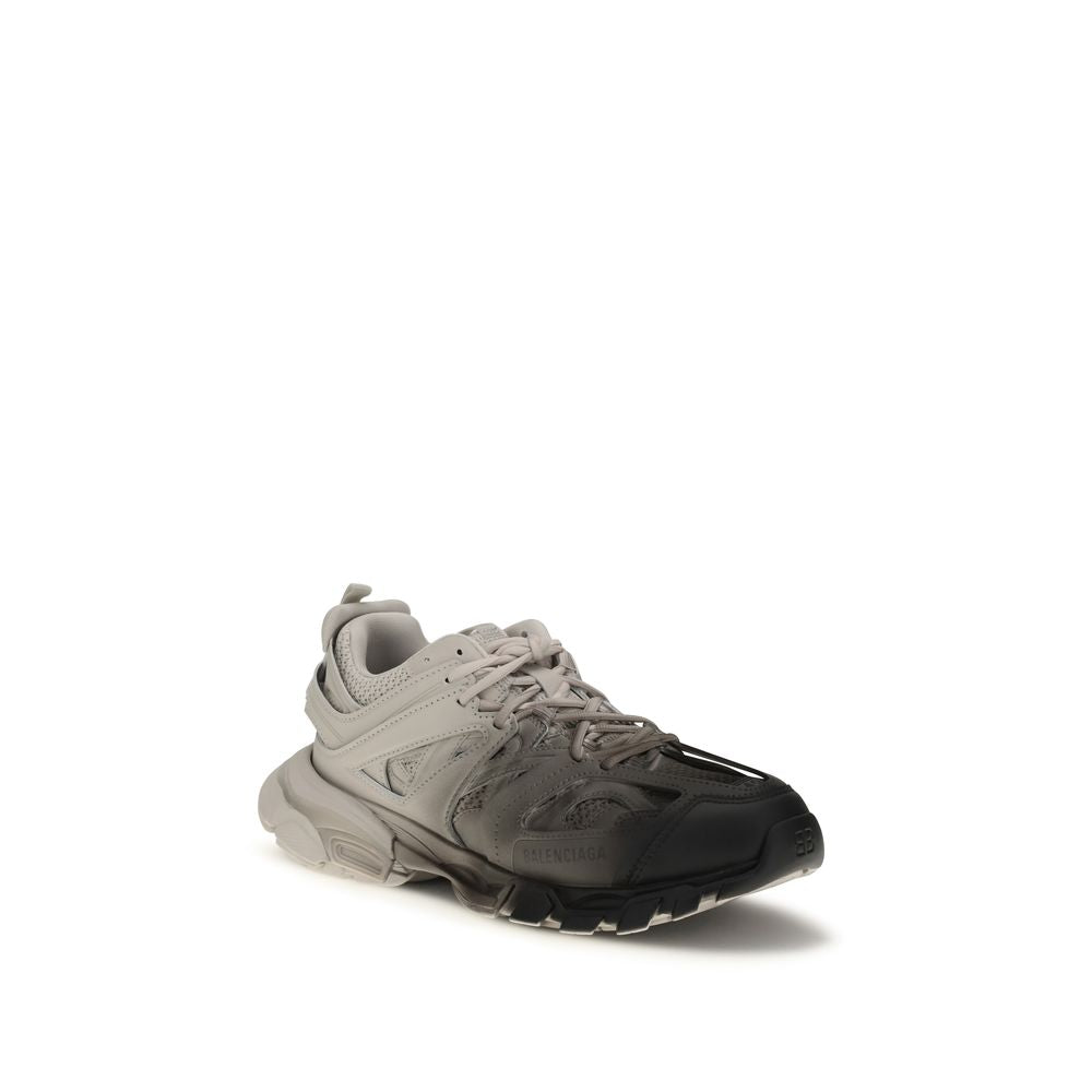 Balenciaga Gray Polyamide Athletic Sneakers - Elevate Your Style