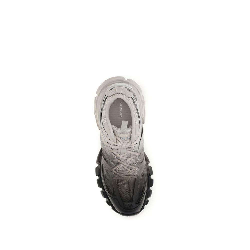 Balenciaga Gray Polyamide Athletic Sneakers - Elevate Your Style