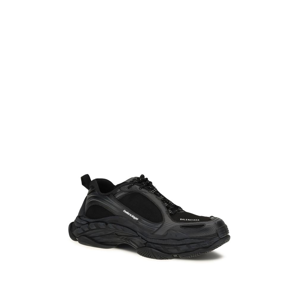 Balenciaga Black Polyester Athletic Sneakers - Unmatched Luxury Style
