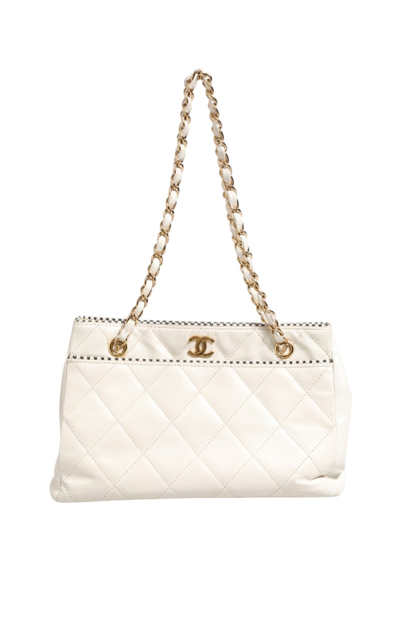Chanel Shiny Calfskin Quilted Mini 22 Artisanal Luxury Handbag