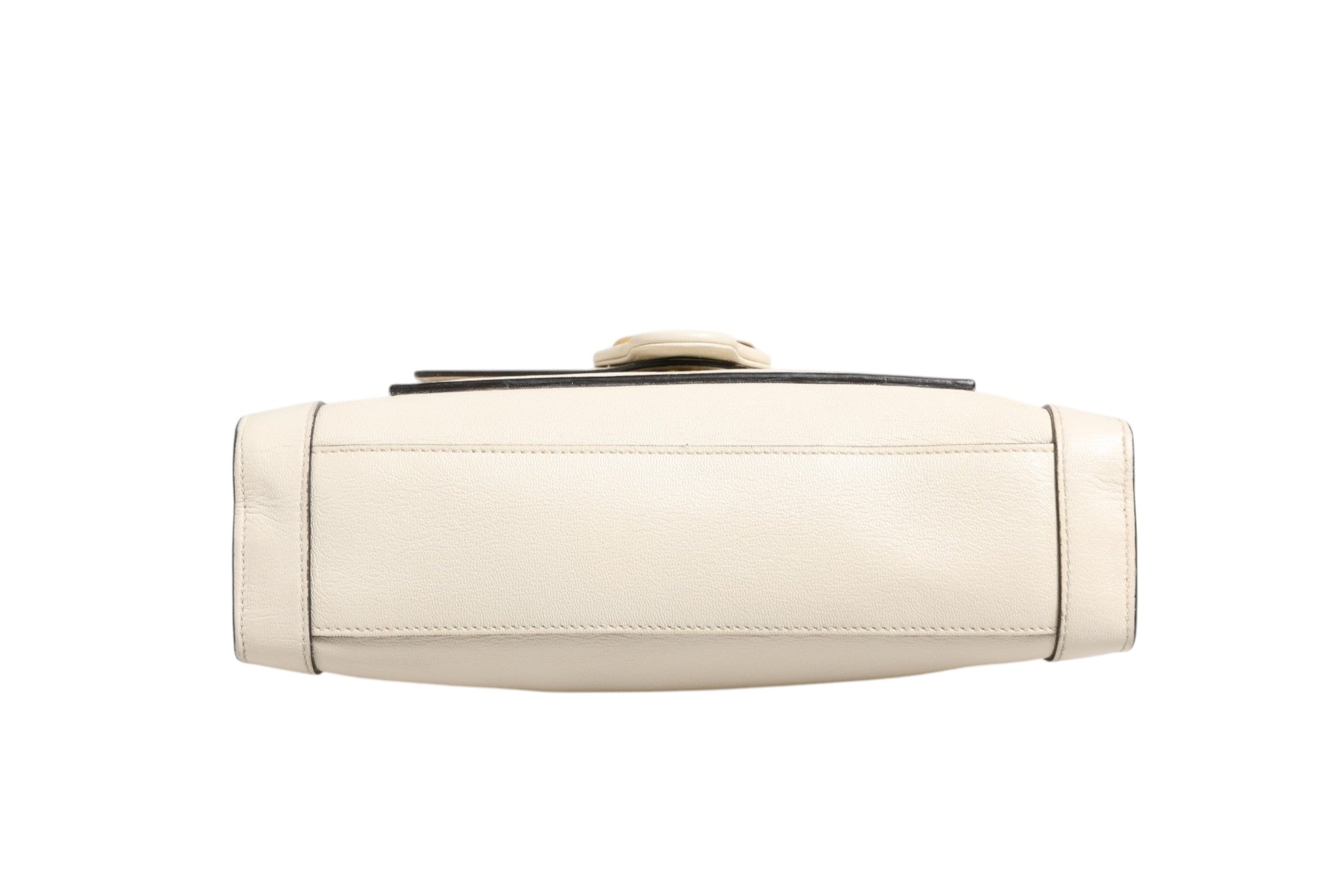 Elevate your style with the Gucci Arli Small Crossbody Bag, exquisitely crafted in off-white leather, embodying timeless elegance and sophisticated allure for the discerning individual.