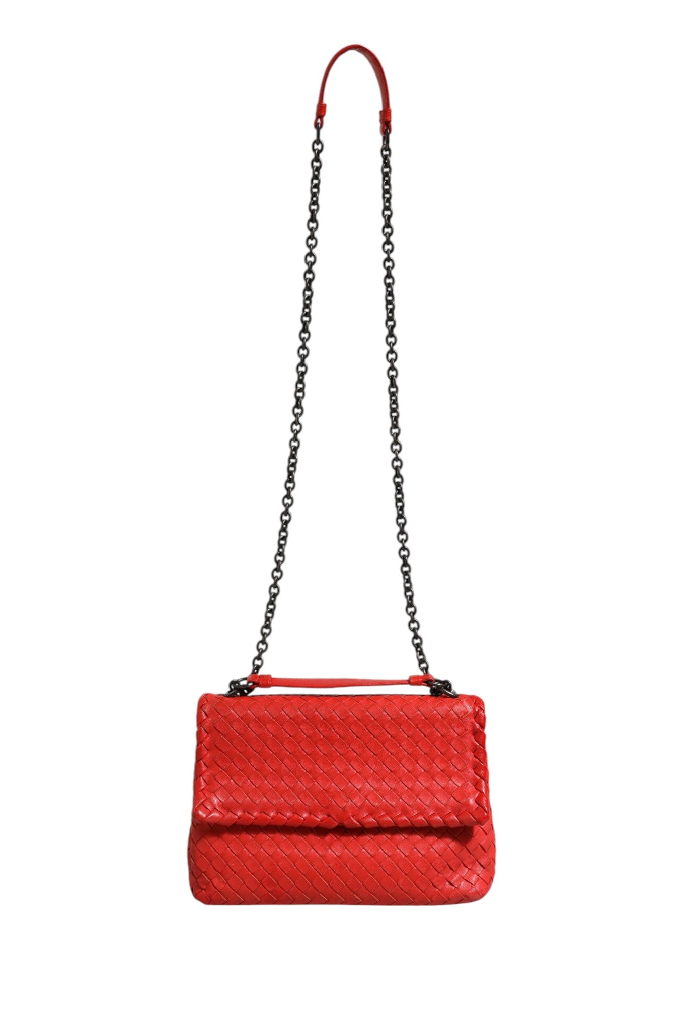 Bottega Veneta Olimpia Small Leather Shoulder Bag, Artisanal Luxe