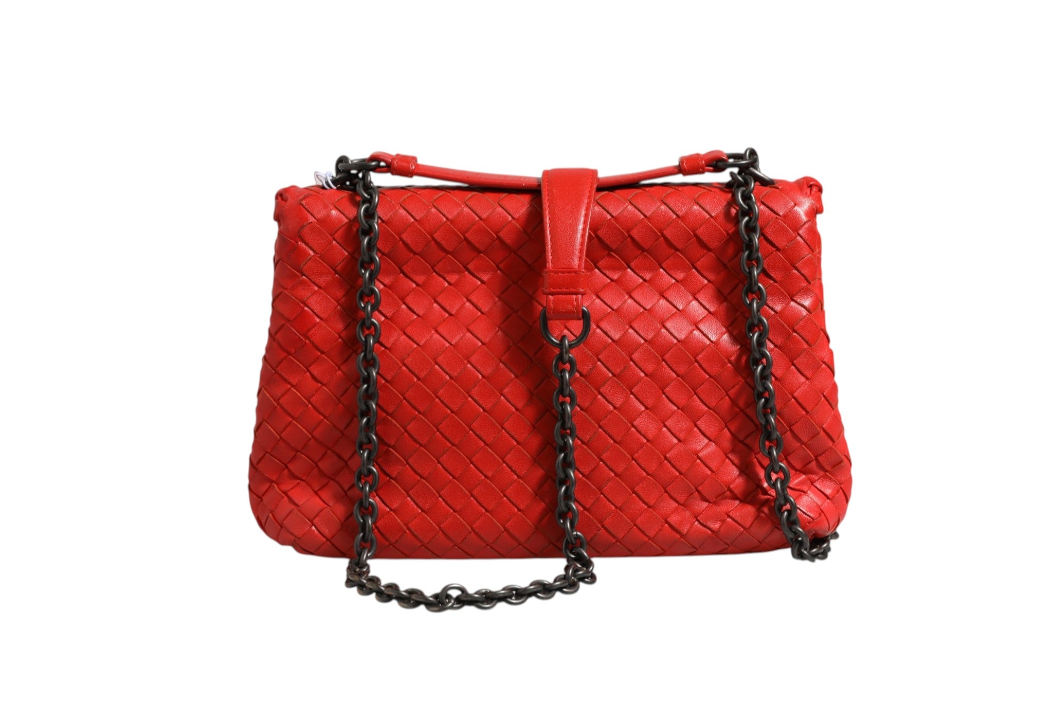 Bottega Veneta Olimpia Small Leather Shoulder Bag, Artisanal Luxury