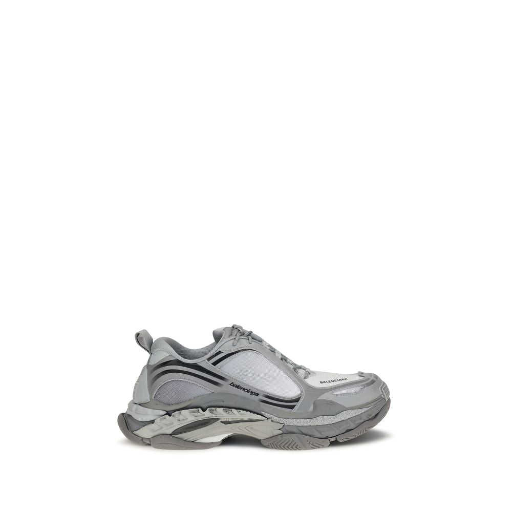 Balenciaga Gray Polyethylene Athletic Sneakers - Elevate Your Style