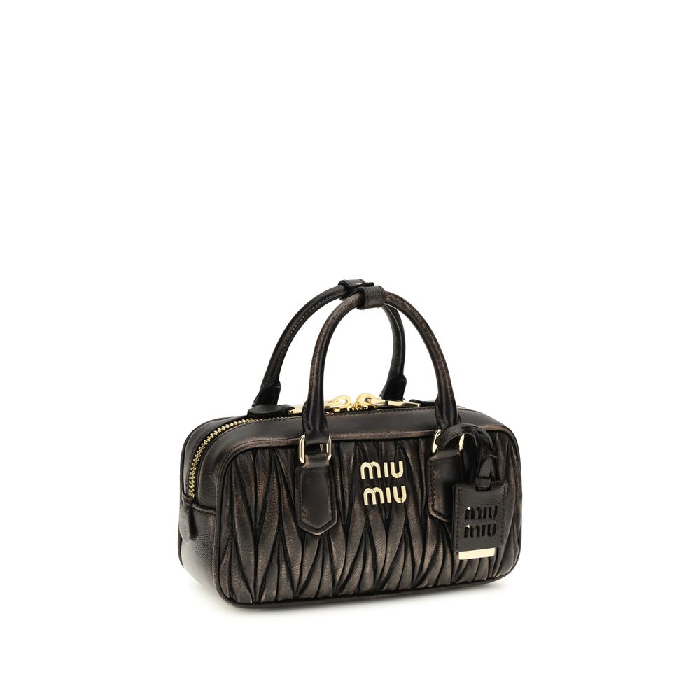 Miu Miu Brown Lamb Ovis Aries Handbag - Exquisite Luxury Craftsmanship