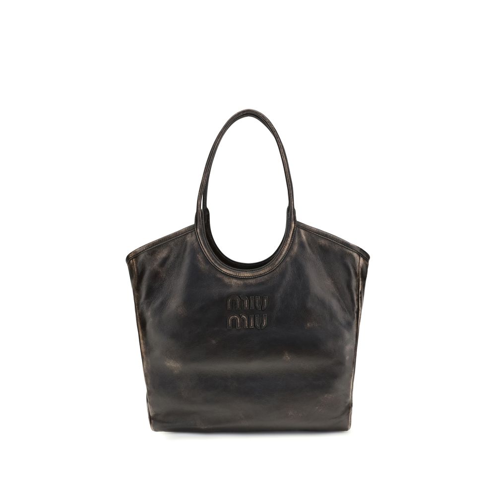 Miu Miu Brown Calf Leather Bos Taurus Shoulder Bag - Luxury Redefined