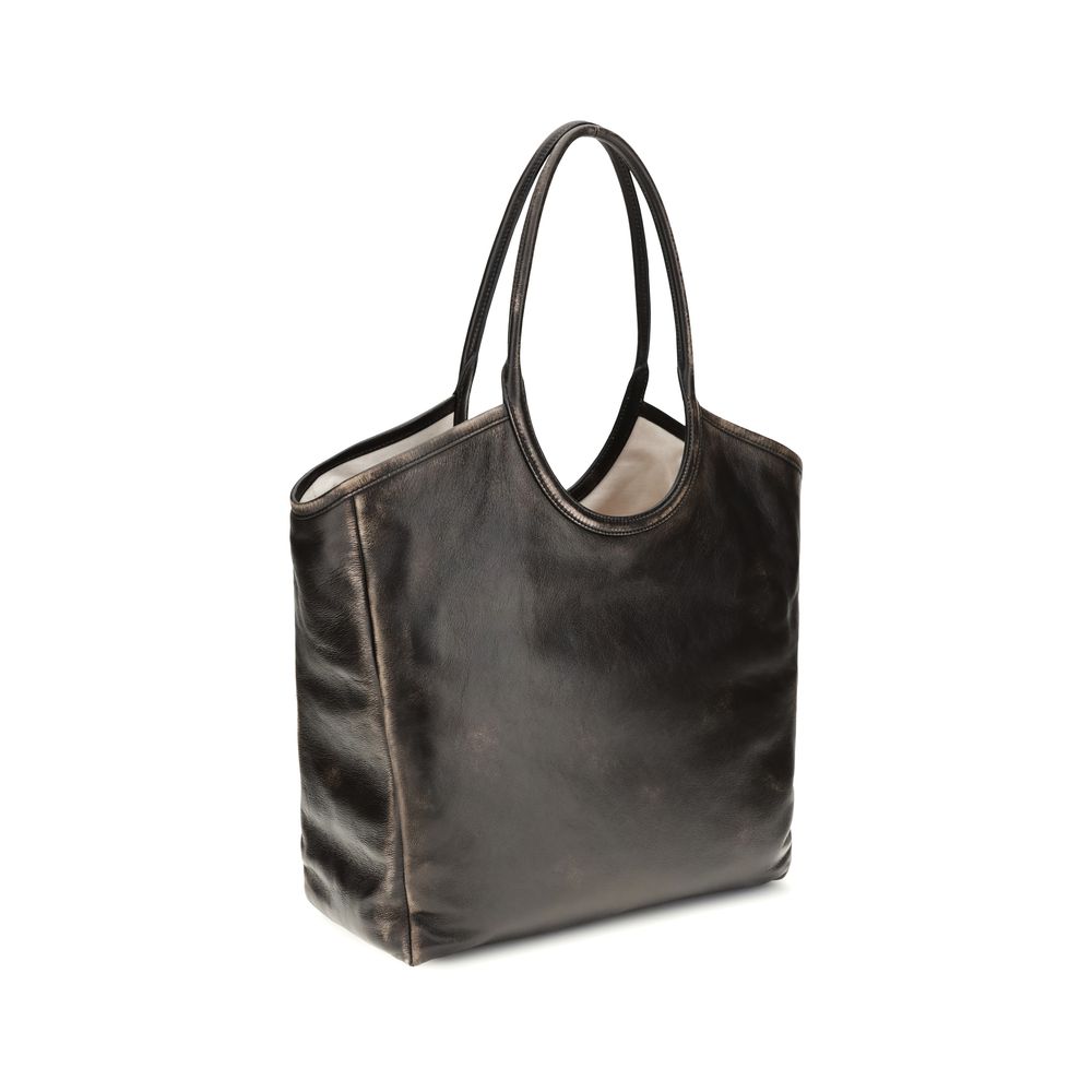 Miu Miu Brown Calf Leather Bos Taurus Shoulder Bag - Timeless Luxury