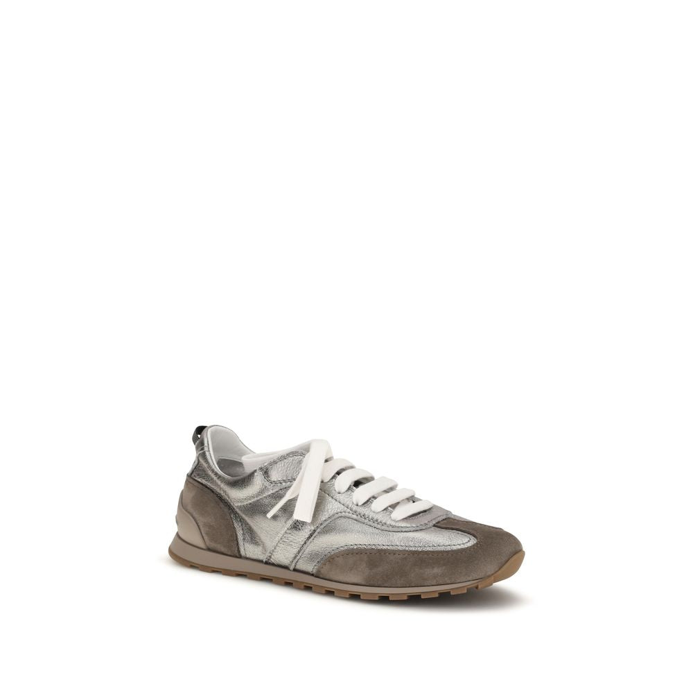 Brunello Cucinelli Athletic Sneakers in Luxurious Calf Leather