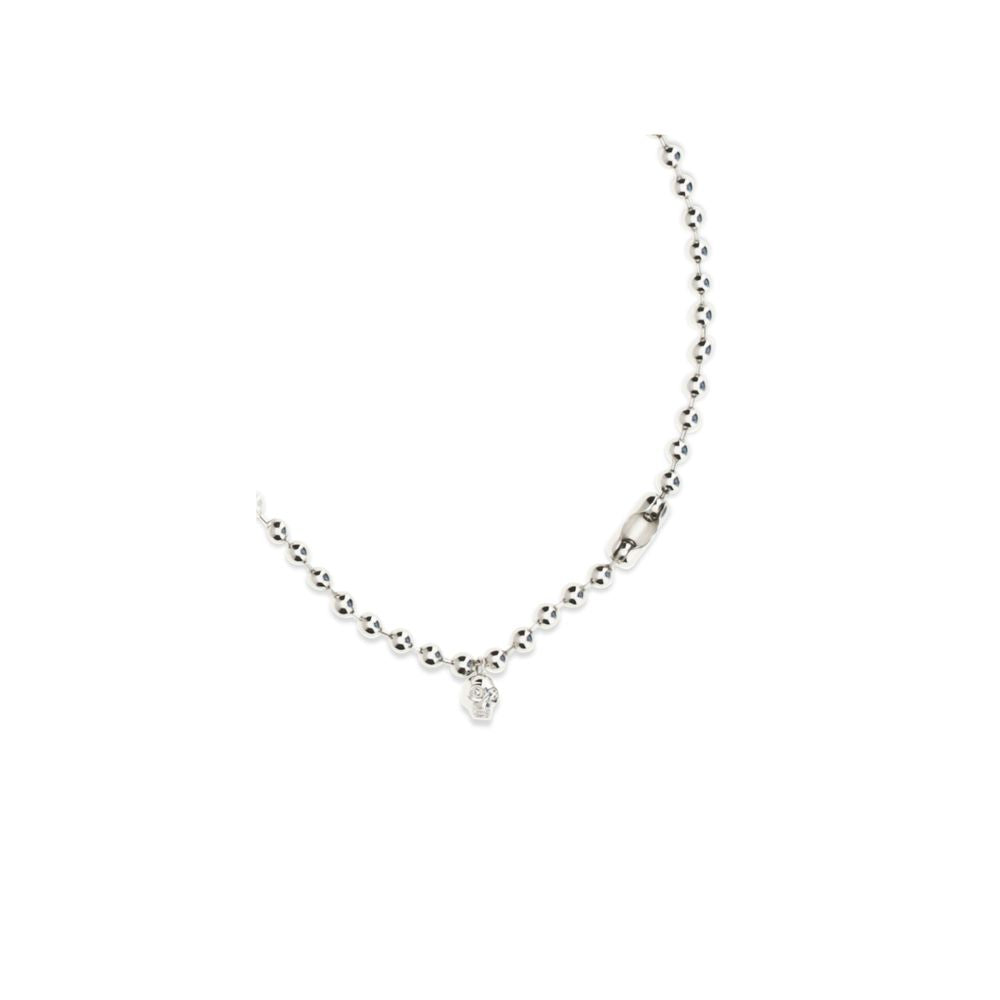 Alexander McQueen White Brass Necklace - Timeless Luxury Statement