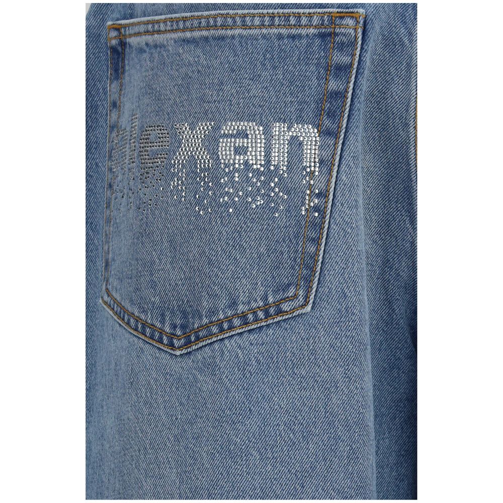 Alexander Wang Blue Cotton Jeans – Artisanal Luxury Denim