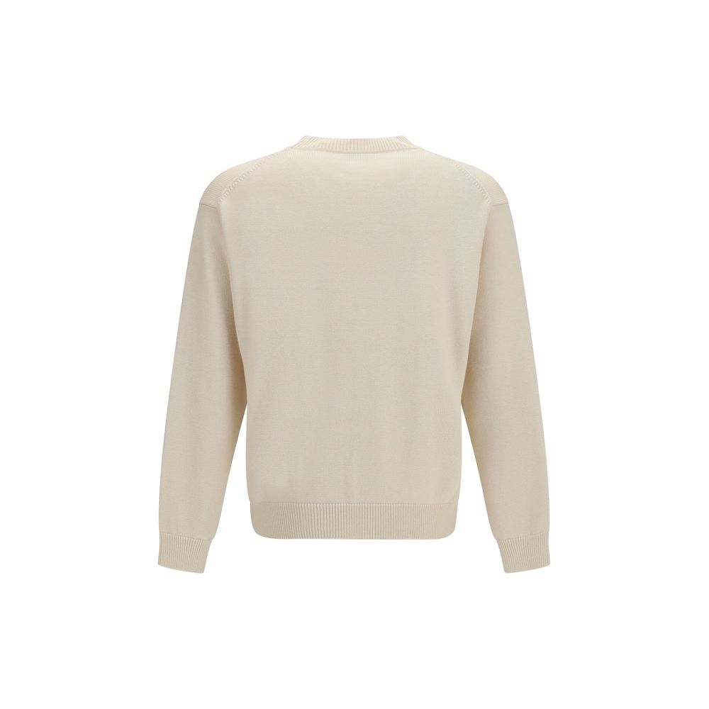 Kenzo Beige Cotton Sweatshirt - Exquisite Wool Blend Elegance