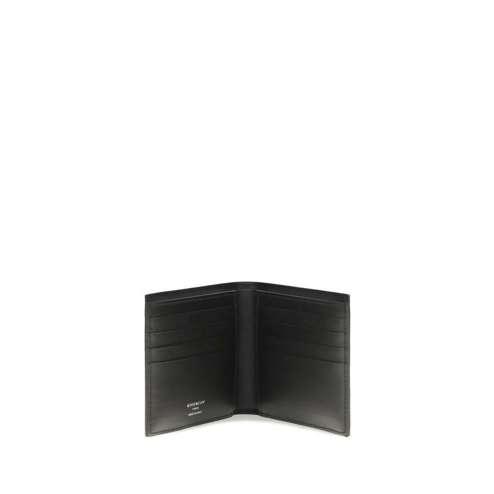 Givenchy Black Calf Leather Bos Taurus Wallet, Artisanal Luxury