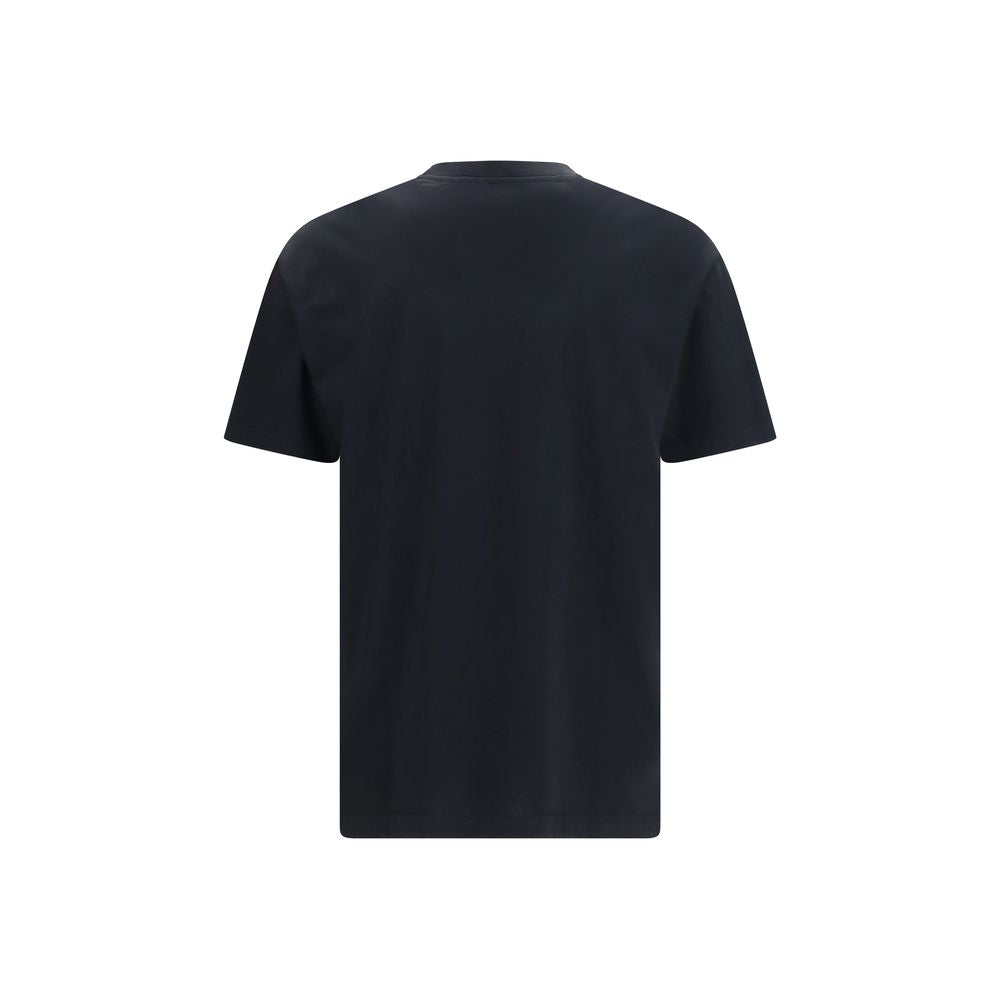 Elevate your wardrobe with the Givenchy Black Cotton T-Shirt, a timeless piece crafted from luxurious cotton poplin, merging artistry with sophisticated style for the discerning individual.