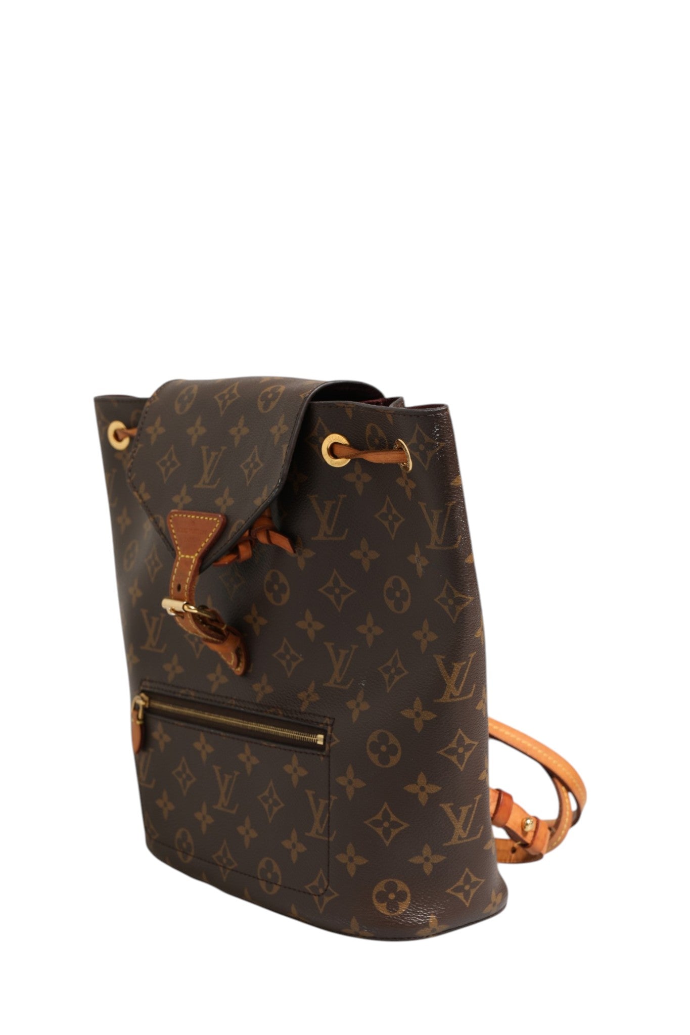 Discover the Louis Vuitton Monogram Canvas Montsouris Backpack, a timeless blend of elegance and functionality, crafted for those who embrace luxury with every detail.