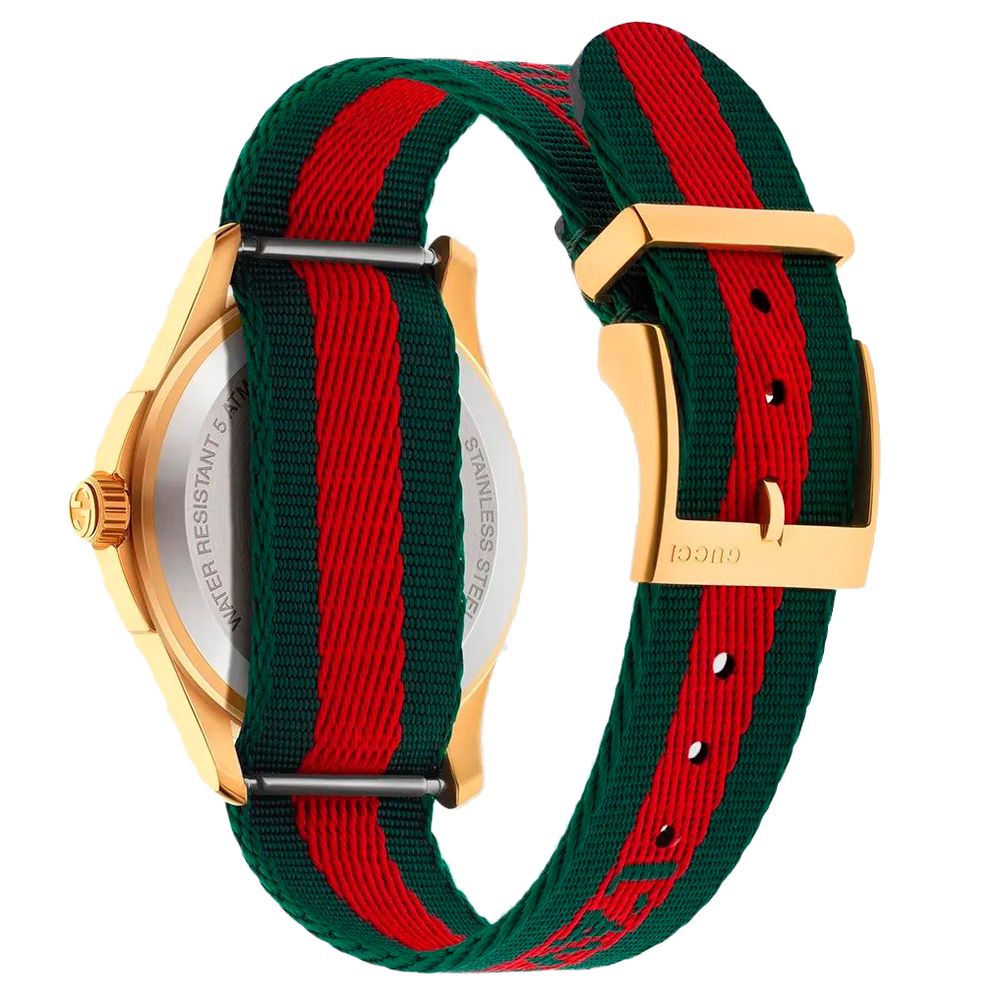 Gucci Multicolor Nylon Bracelet Watch | Designer Luxury Timepiece