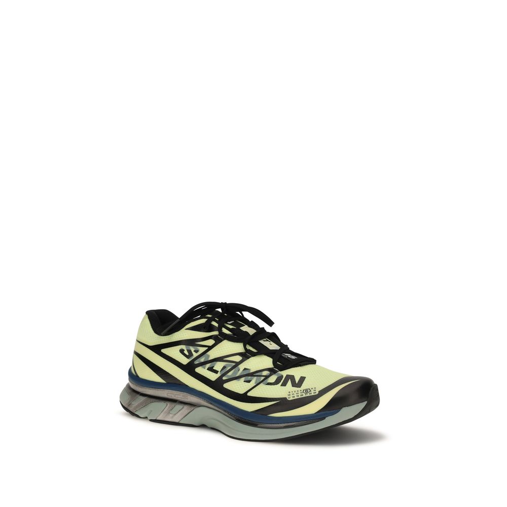 MM6 Black Polyamide Athletic Sneakers