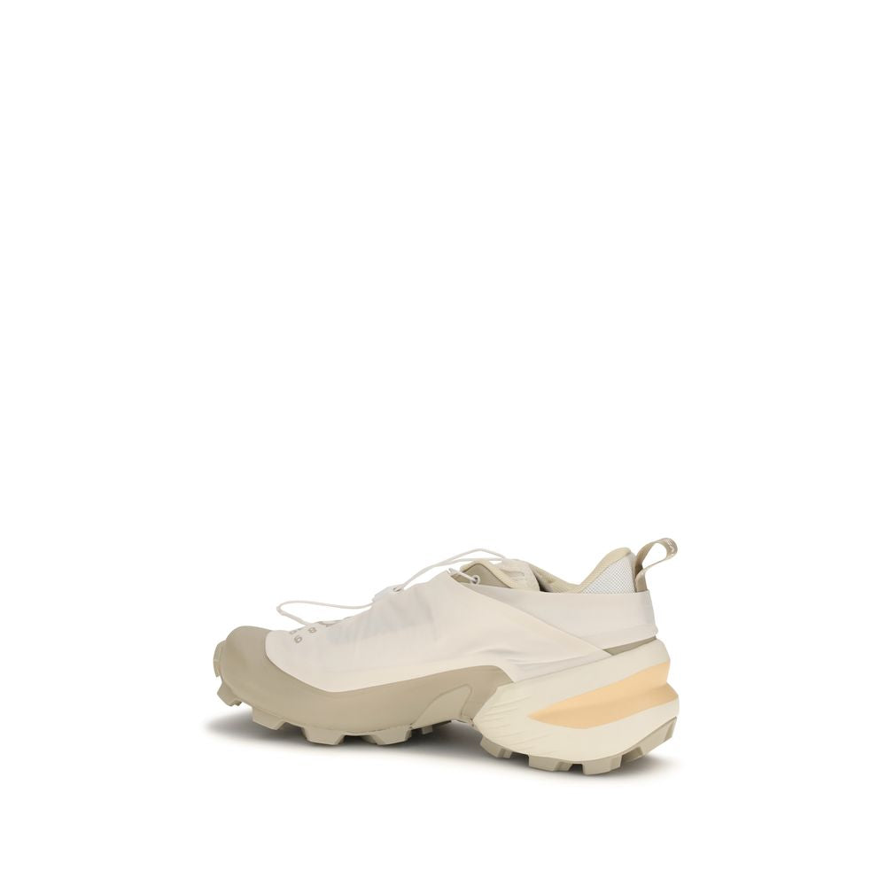 MM6 Beige Polyester Athletic Sneakers - Urban Luxury Redefined