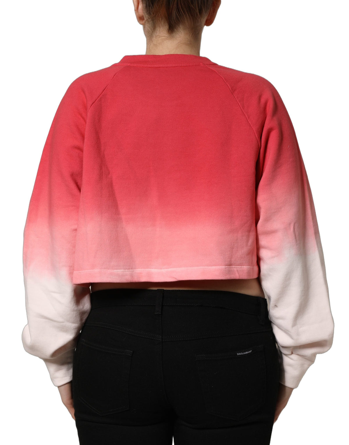 Dolce & Gabbana Multicolor Strawberry Print Sweatshirt Luxury